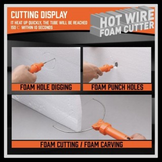 ZKLabs Sterofoam Hot Wire Cutting Tool Kit Alat Potong Gabus 3 in 1